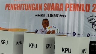 KPU RI Gelar Simulasi Pemungutan Suara Pemilu 2019 Begini Alur Lengkapnya [upl. by Eloisa567]