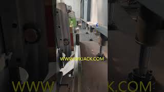 Lateral View Straight Edge Milling in Wuxi JACK Edge Milling Machine [upl. by Asseram]