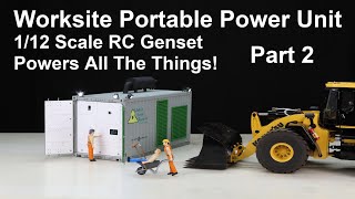 RC Construction Worksite Genset Part 2 [upl. by Curr]