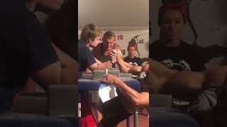 Addison Tournament August 13 2021 vs Ray Calhoun Right 187 Pro armwrestling vermont [upl. by Wood]