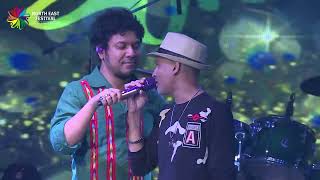 Papon amp Zubeen Sing Together  Shyamkanu Mahanta  North East Festival 2018 [upl. by Julee492]