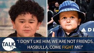 quotHasbulla Fight MEquot  Abdu Rozik CHALLENGES Social Media Star Hasbulla To Settle Feud With Boxing [upl. by Trueblood]