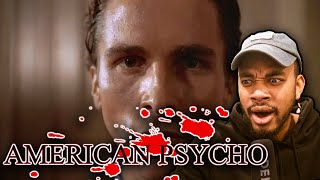 FILMMAKER MOVIE REACTION American Psycho 2000 FIRST TIME REACTION [upl. by Soma728]