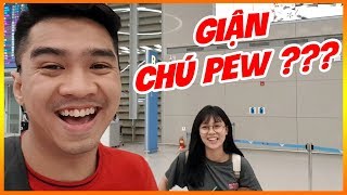 PEW BỊ MISTHY GIẬN KHÔNG THÈM NHÌN MẶT KHI ĐI HÀN QUỐC  DAILY VLOG 39 [upl. by Ellevehc]