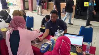 Sambut HLN 79 dan Hari Sumpah Pemuda PLN UID JTY bekerja sama dengan PMI Selenggarakan Donor Darah [upl. by Ramma188]