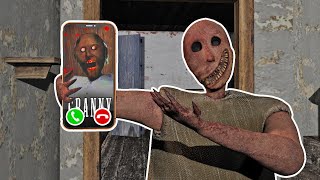 Granny Remake vs Granny ► Funny horror granny house game animation [upl. by Holna]