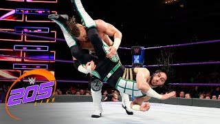 Mustafa Ali vs Buddy Murphy  Cruiserweight Title Tournament Quarterfinal 205 Live March 6 2018 [upl. by Hieronymus]