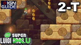 New Super Luigi U 3 Star Coin Walkthrough  LayerCake DesertTower WindUp Tower [upl. by Dustie]