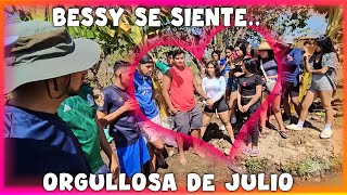 Camaron le pregunta a Julio si puede echar peces de rio Bessy TOMA de la mano a su YINDO [upl. by Bevash]