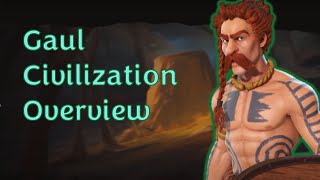 Civ 6 Leader Overviews How to Play Ambiorix of Gaul [upl. by Hanafee864]