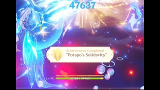 Genshin Impact quotPotapos Solidarityquot 2 and 3stars achievement Local Legend Natlan 52 [upl. by Nageam]