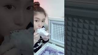 Asmr Freezer Frost Eating [upl. by Cirle]