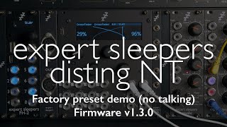 disting NT  New factory preset demo for firmware v130 [upl. by Biagi]