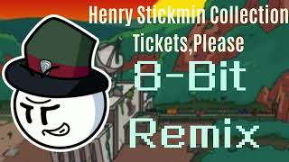 Henry Stickmin Collection TicketsPlease 8bit Remix [upl. by Yerga438]