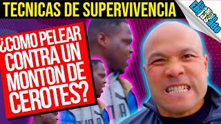 Técnicas de supervivencia  Contra un monton de cerotes [upl. by Lotsirk]