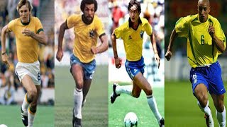 Brazilian Left Backs  Marinho ● Júnior ● Branco ● Roberto Carlos [upl. by Aisatna]