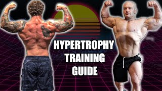 Hypertrophy training guide  FREE hypertrophy program for muscle gains [upl. by Syned573]