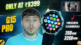 BEST ⚡ 4G Android Watch 😲 With 90Hz Round Display ⚡ 7MP Hidden Camera 📸 2GB RAM 32GB STORAGE [upl. by Halyhs]