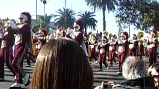 usc marching band at rose parade [upl. by Aikemaj]