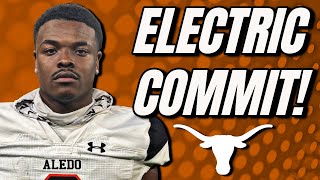 BREAKING Raycine Guillory COMMITS to Texas [upl. by Nohpets]