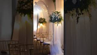 Wedding Decor Insiration  Flower themes shorts reel [upl. by Butcher]