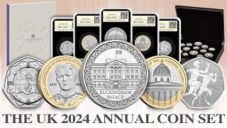 NOW AVAILABLE The UK 2024 Annual Coin Set [upl. by Meehar512]