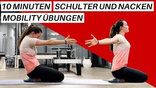 10 MIN  OBERER RÜCKEN MOBILISIERUNG  Gegen Verspannung im Nacken und Schulterbereich [upl. by Alina]