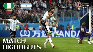 Nigeria v Argentina  2018 FIFA World Cup  Match Highlights [upl. by Ozneral]