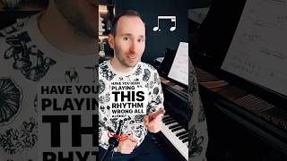 How to play dotted rhythms correctly piano pianotechnique pianotutorial [upl. by Noiramaj]