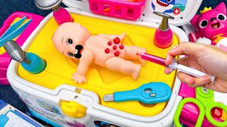 LIVE 🔴 Satisfying with Unboxing Cute Pinkfong Baby Shark Doctor Playset ASMR  Review Toys [upl. by Ameline238]