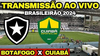 BOTAFOGO X CUIABÁ  TRANSMISSÃO AO VIVO DIRETO DO NILTON SANTOS  33ª RODADA BRASILEIRÃO 2024 [upl. by Hands]