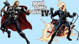 THOR VS GHOST RIDER  EPIC BATTLE [upl. by Massingill237]