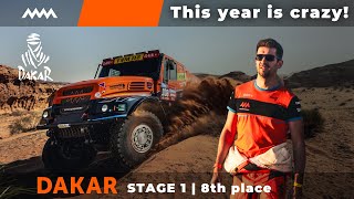 DAKAR 2024  STAGE 1  8th place  Everything changed [upl. by Errick]