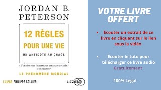 12 règles pour une vie Jordan B Peterson livre audio [upl. by Neerod397]