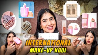 International makeup haul worth 50000 [upl. by Laundes]