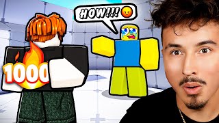 I pretended to be a NOOB in Roblox Rivals [upl. by Jarad]