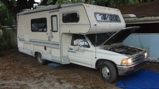 1991 Toyota Dolphin V6 Motorhome [upl. by Ettelocin]