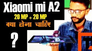 Xiaomi mi A2 in INDIA Specification and Price Detail  HINDI [upl. by Belamy821]