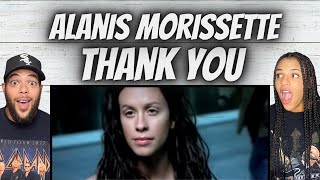 THAT VOICE FIRST TIME HEARING Alanis Morissette  Thank You REACTION [upl. by Leihcar108]