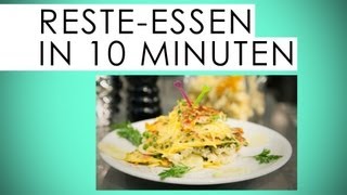 Resteküche in 10 Minuten Der OmelettBurger  Kantine Gold [upl. by Mayne65]