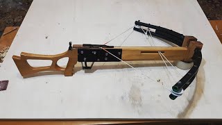 DIY PVC compound Crossbow Part 13 [upl. by Birkett383]