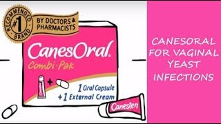 CanesOral CombiPak For Vaginal Yeast Infections  Canesten [upl. by Dnaltroc775]