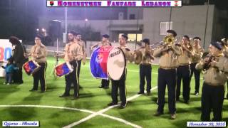 Homenetmen Fanfare Lebanon  Cyprus Nicosia [upl. by Ellehcsor]