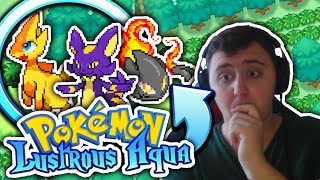 NEW amp AMAZING GAME Pokémon Lustrous Aqua  Pokemon Fan Game  GAMEPLAY and Download [upl. by Julieta]