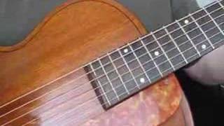 Demonstration of 1941 Galiano Jazz Archtop Guitar [upl. by Enomar]