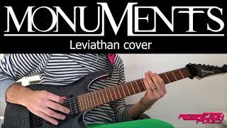 Monuments  Leviathan Guitar cover  Ibanez RGA742FM TGF [upl. by Rehotsirk]