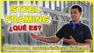 ¿Qué es el Steel Framing 👉 Video Resumen [upl. by Subir]