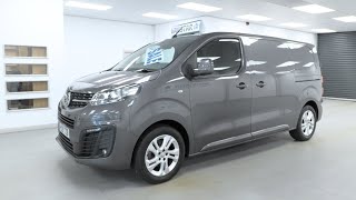 Vauxhall Vivaro 2700 15 Turbo Griffin Edition Grey 120 BHP 6 Door Panel Van  Y021 TZB  VanStar [upl. by Krenn308]