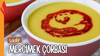 Sade Mercimek Çorbası Tarifi  Nasıl Yapılır [upl. by Brottman]