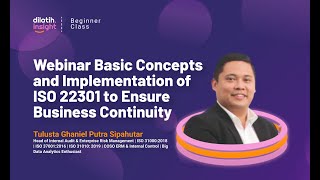 Webinar Basic Concept and Implementation of ISO 22301  dilatihco [upl. by Romanas]